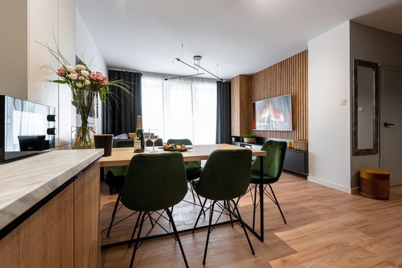 Apartament Nowe Centrum Lodzi - Perla Srodmiescia Exteriör bild