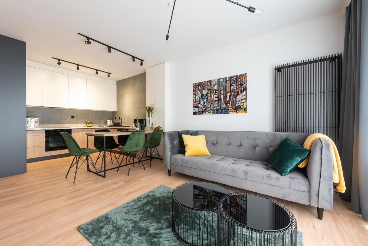 Apartament Nowe Centrum Lodzi - Perla Srodmiescia Exteriör bild