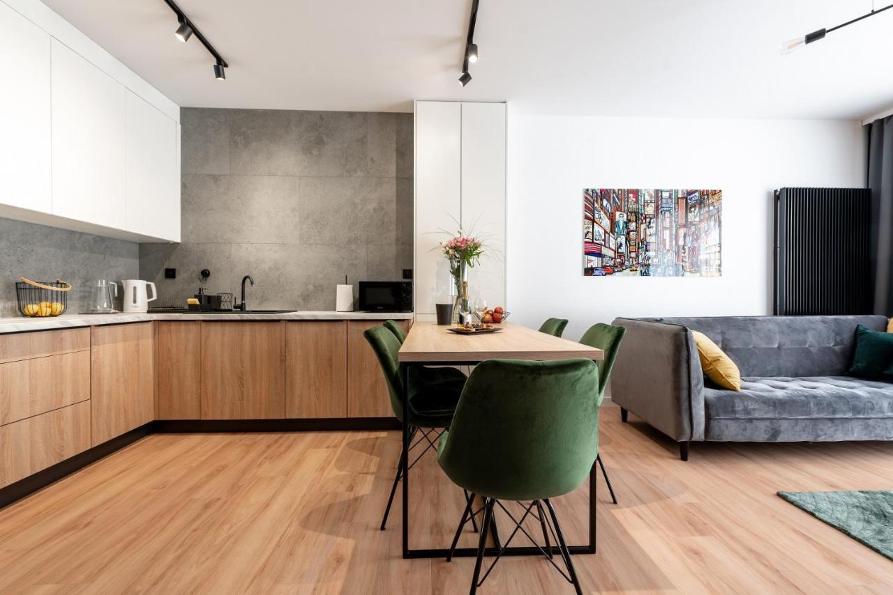 Apartament Nowe Centrum Lodzi - Perla Srodmiescia Exteriör bild