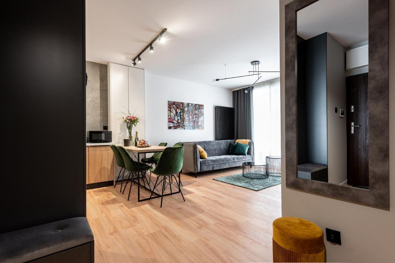 Apartament Nowe Centrum Lodzi - Perla Srodmiescia Exteriör bild