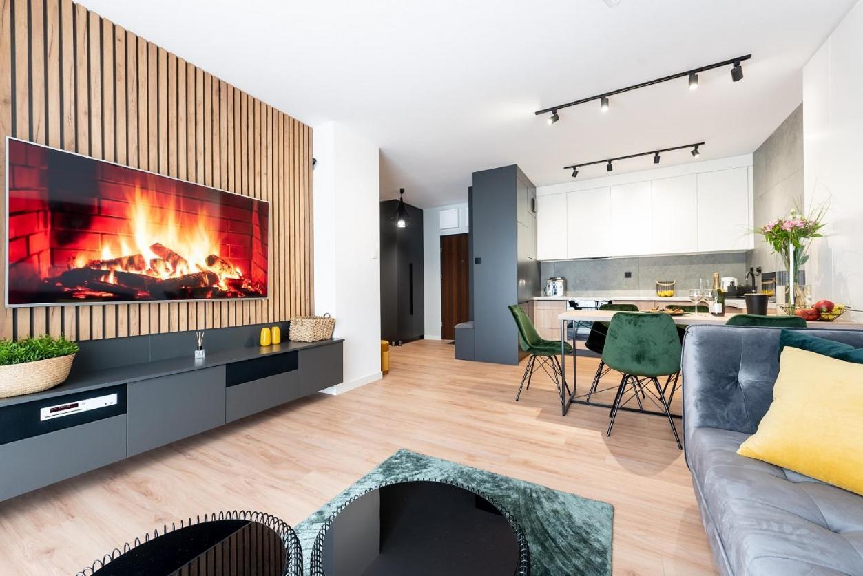 Apartament Nowe Centrum Lodzi - Perla Srodmiescia Exteriör bild